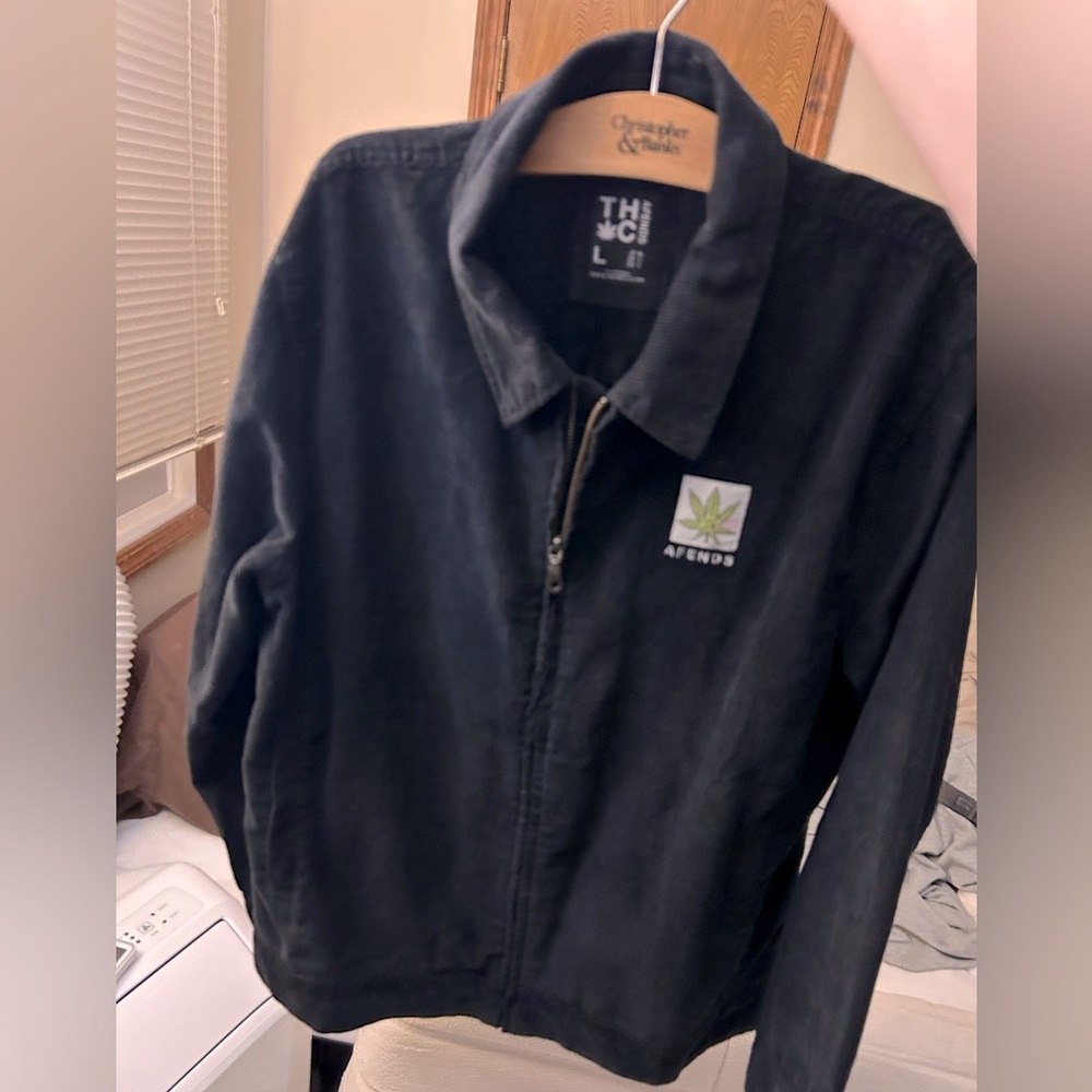 AFENDS vintage zip up crew